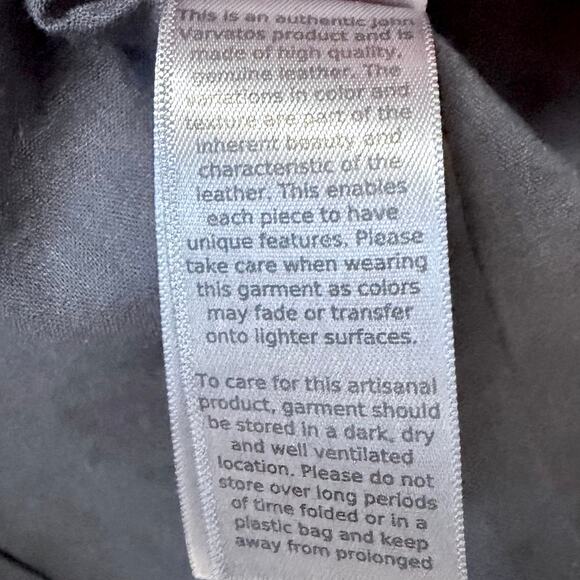 JOHN VARVATOS COLLECTION: Men's Suede Shirt Jacket - 48 - Picture 9 of 9